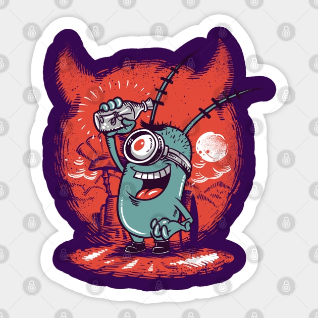 Stewart Sticker by Dark Planet Tees